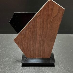 Reconocimiento MDF texturizado y Acrílico